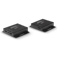 EXTENDER LINDY HDMI 4K30 & IR Cat.6 con PoC & Loop Out, Estende i segnali HDMI & IR fino a 70mt con cavo cat 6 non incluso,38208