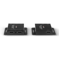 EXTENDER LINDY HDMI 4K30 & IR Cat.6 con PoC & Loop Out, Estende i segnali HDMI & IR fino a 70mt con cavo cat 6 non incluso,38208