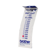 BROTHER ID3458 ETICHETTE 34X58mm