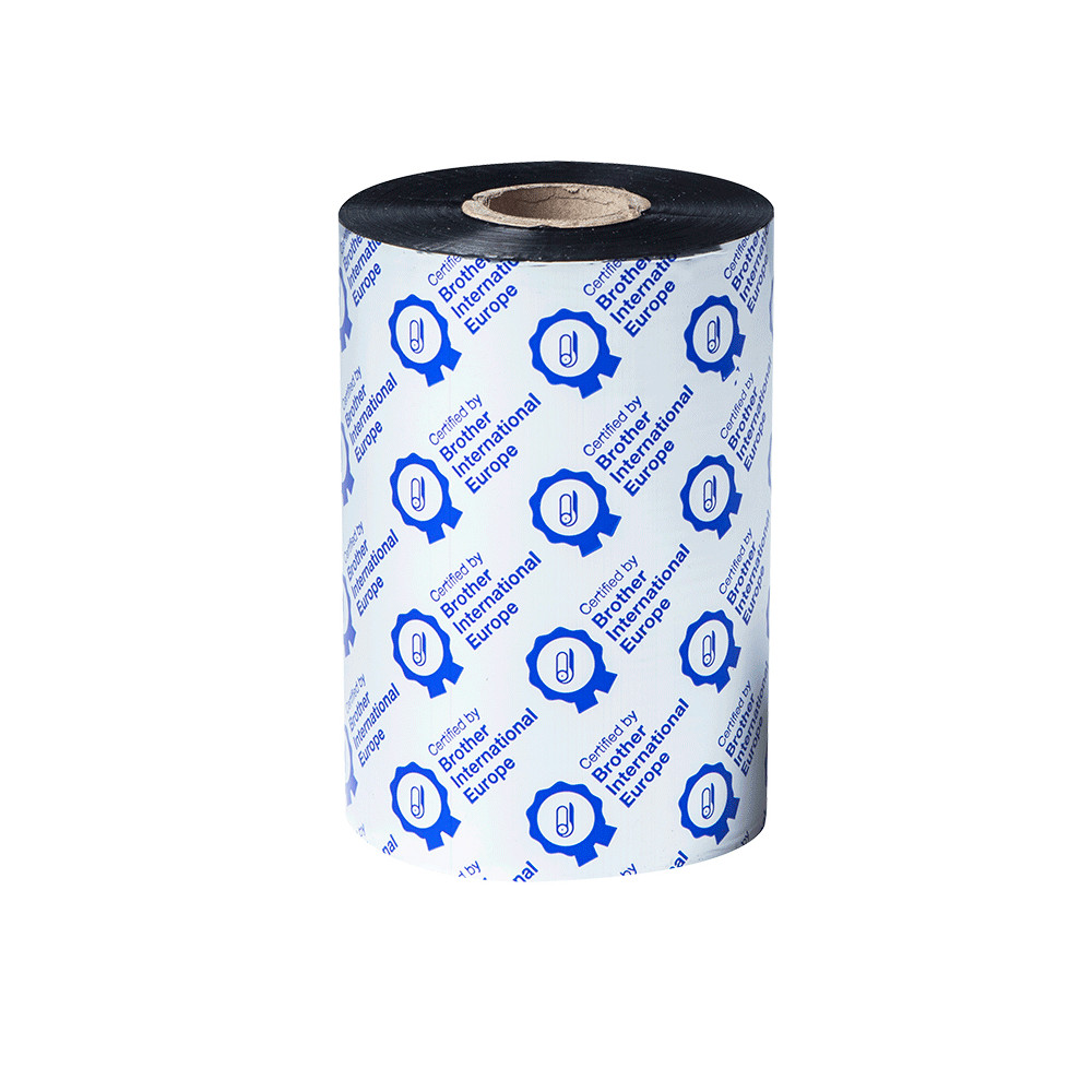 BROTHER BWS1D450110 Ribbon Cera Standard BK 110mm x 450m. serie TD-4T - CONF. 8 ROTOLI