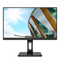 MONITOR AOC LED 23.8" Wide Q24P2Q IPS 2560x1440 4ms 250cd/mq 50.000.000:1 2x2W MM Reg. in H PIVOT VGA HDMI DP USB