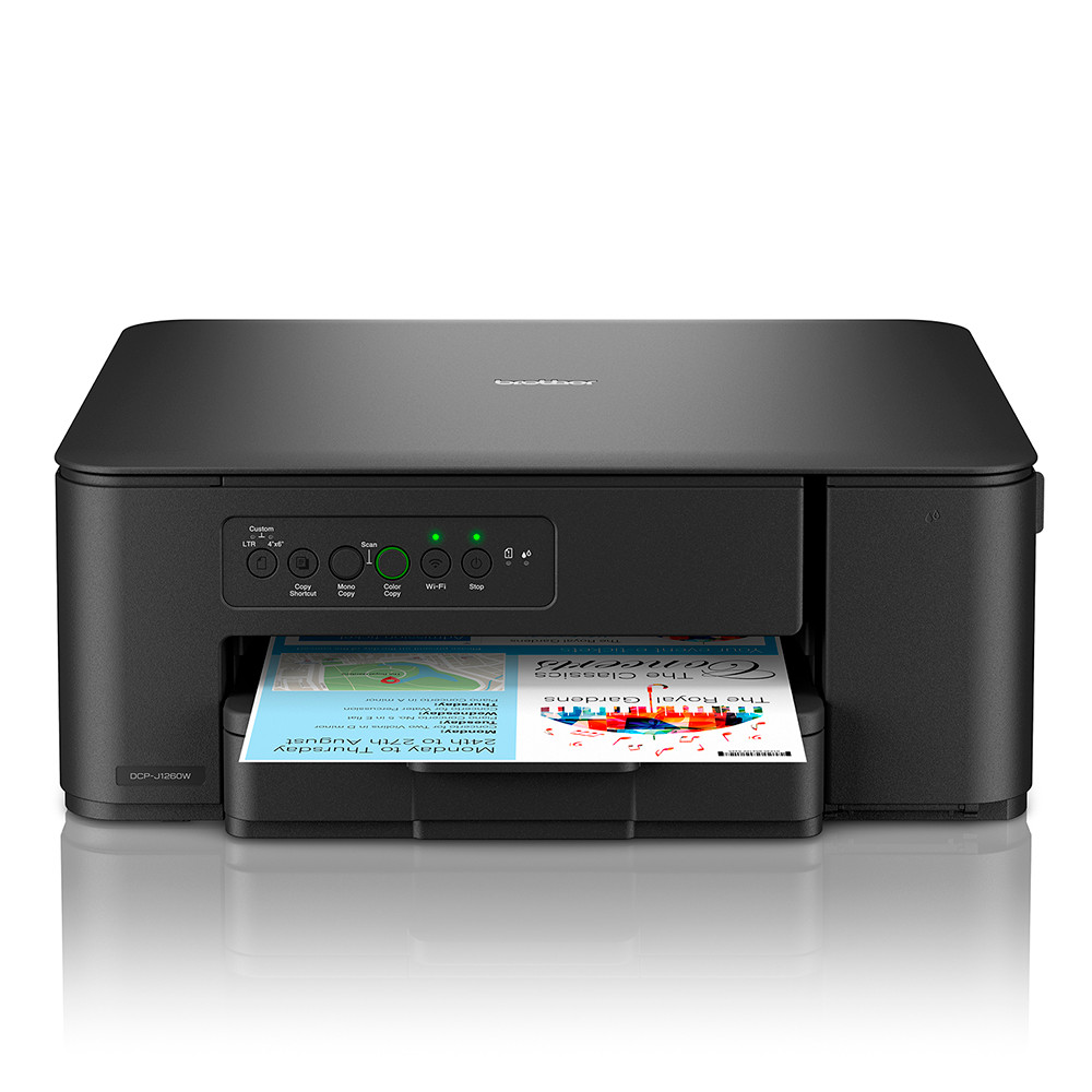 MULTIFUNZIONE BROTHER DCPJ1260W A4 16ipm 1x150 USB WiFi