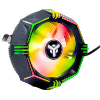 COOLER ITEK UNIVERSALE "ICY-4LPR", 65W TDP, Low Profile, RGB Rainbow - ITACI4LPR -  ITABI17ICY4HLA ( BRACKET SKT 1700)