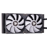 COOLER ITEK " EVOLIQ 240  V2 ARGB" 240mm (Raff. a Liquido) ARGB TRAMITE CONTROLLER O MB, PWM, SKT UNIVERSALE - ITLCEVOA240V2