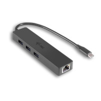 i-tec USB-C Slim HUB 3-Port mit Gigabit Ethernet Adapter