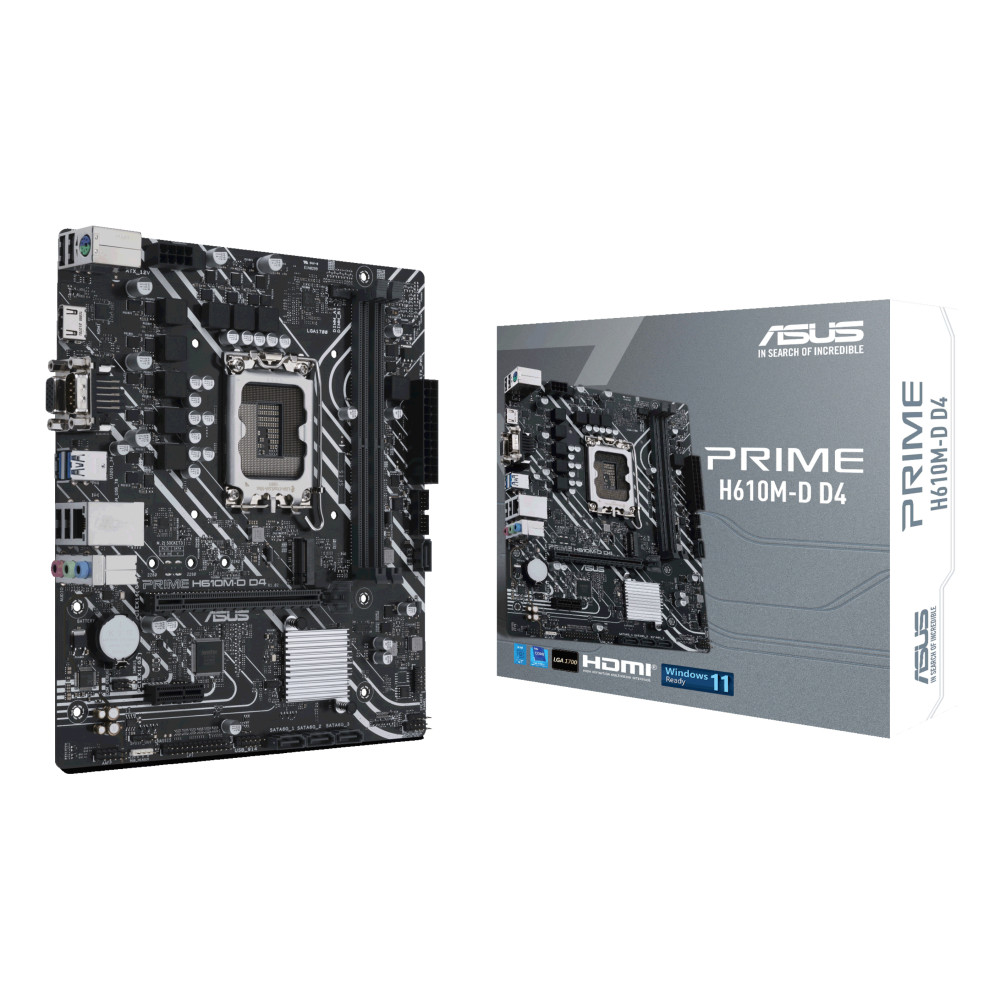 ASUS PRIME H610M-D D4 (1700) (D) ASUS PRIME H610M-D D4 (1700) (D)