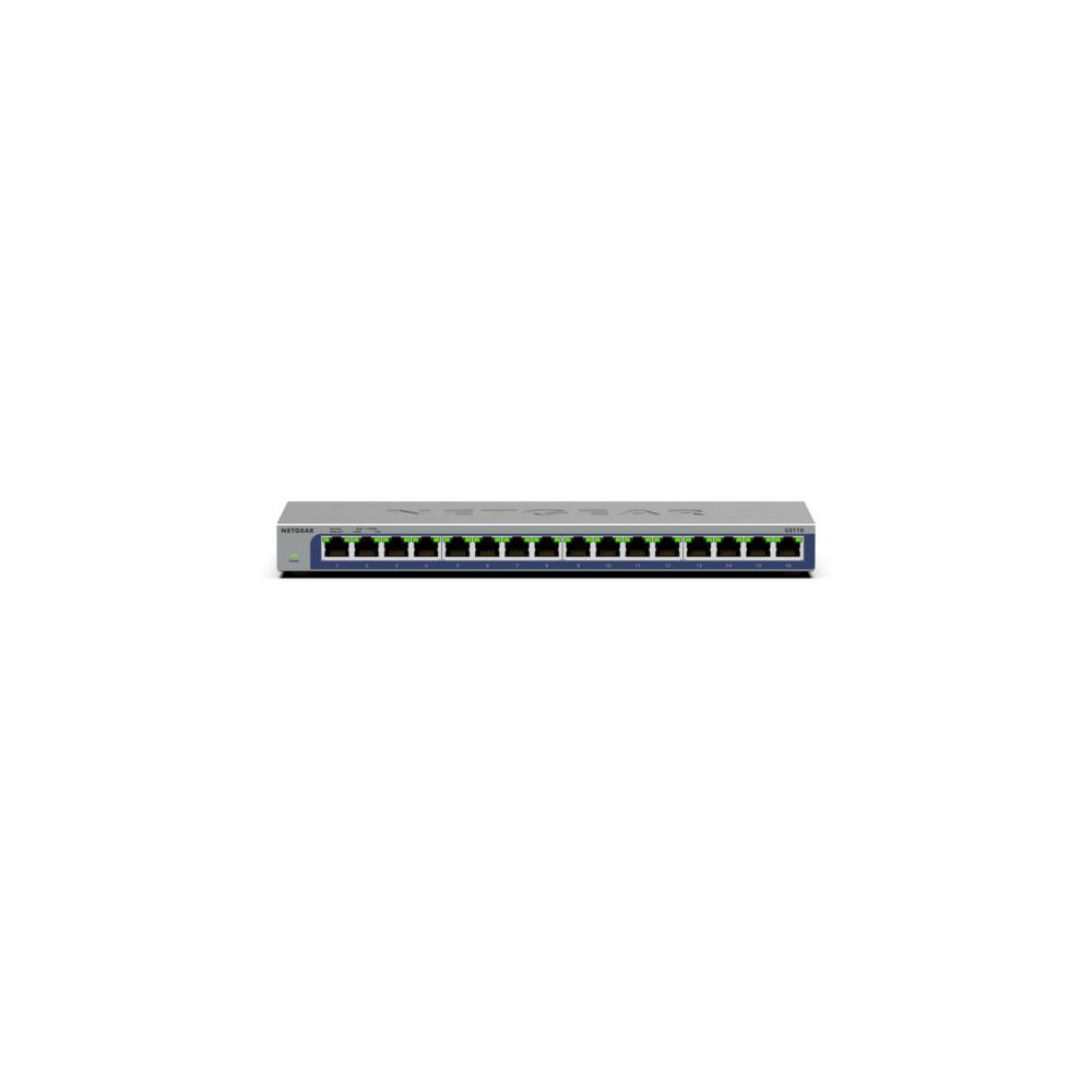 NETGEAR Switch 16-port 10/100/1000 GS116-300EUS
