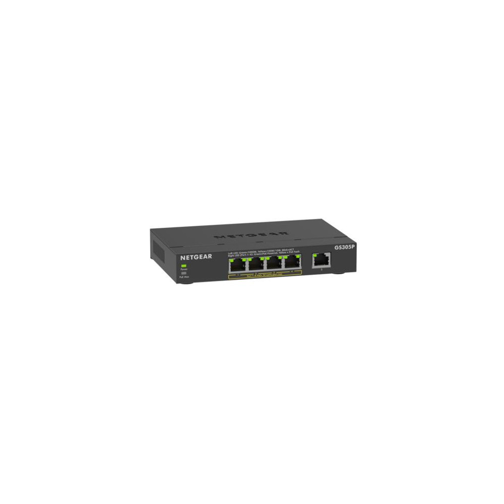 NETGEAR Switch 5-port 10/100/1000 GS305P-300EUS