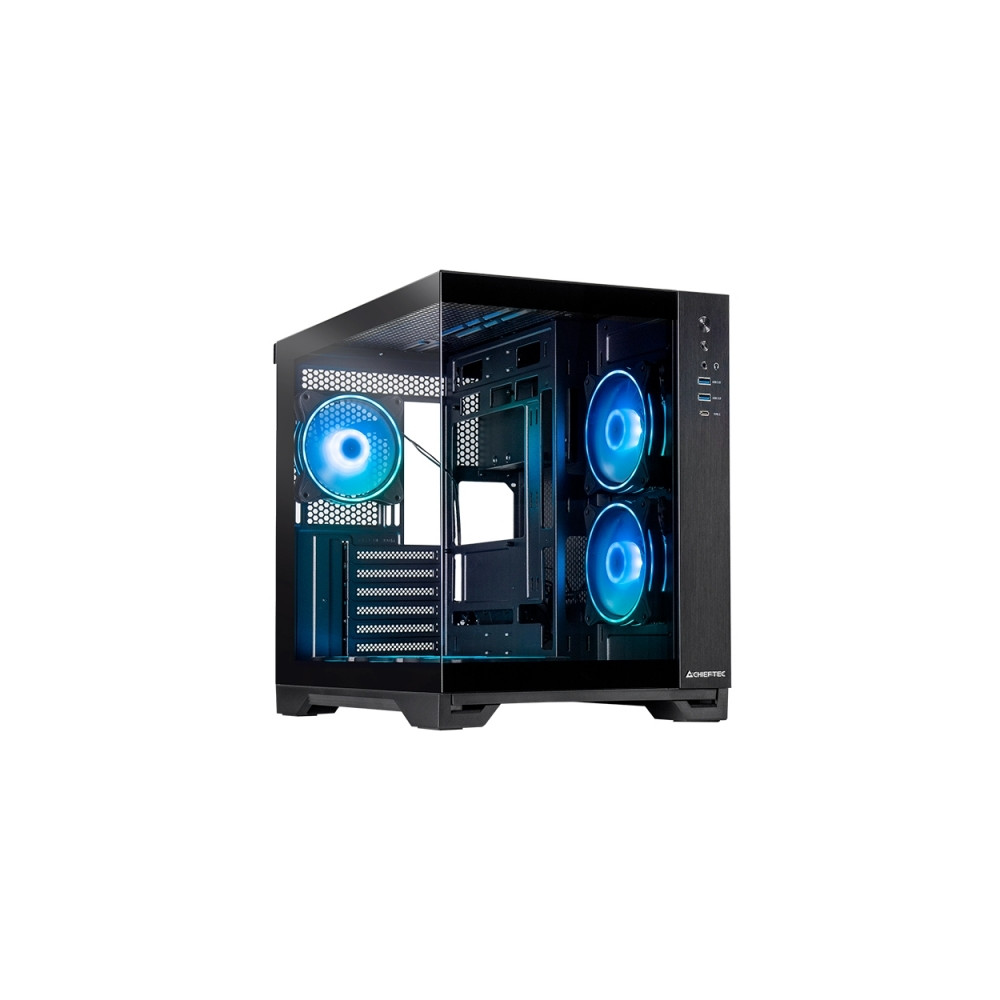 PC- Case Chieftec GM-30B-TG-OP VISIO
