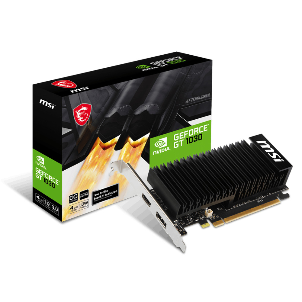 VGA MSI GeForce® GT 1030 4GB 4GHD4 LP OC