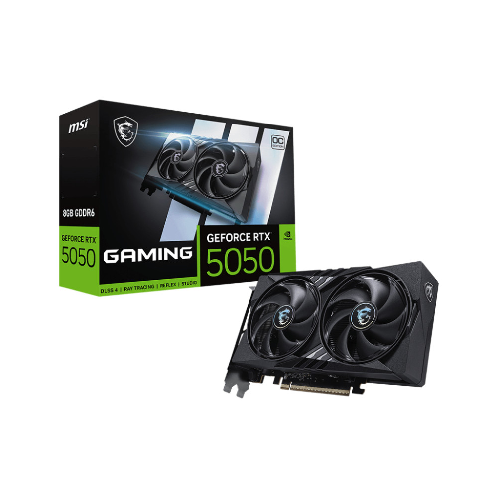 VGA MSI GeForce® RTX 5050 8GB Gaming OC