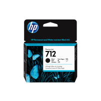 ORIGINAL HP Cartuccia d'inchiostro nero 3ED71A 712 ~450 Seiten 80ml