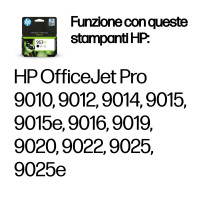 ORIGINAL HP Cartuccia d'inchiostro nero 3JA30AE 963 XL ~2000 Seiten