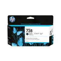 ORIGINAL HP Cartuccia d'inchiostro Nero (opaco) 3WX25A 728 130ml Cartuccia inchiostro nero opaco HP DesignJet 728 da 130 ml