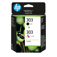 ORIGINAL HP Multipack nero / differenti colori 3YM92AE 303 ~365 Seiten