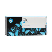 ORIGINAL HP Cartuccia d'inchiostro ciano 676M6A 738 300ml