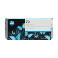 ORIGINAL HP Cartuccia d'inchiostro giallo 676M8A 738 300ml