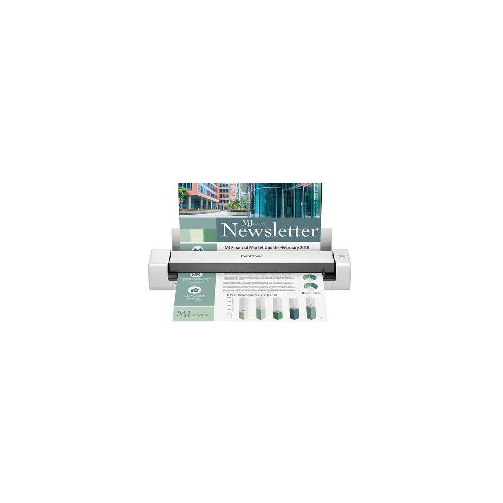 SCANNER BROTHER PORTATILE DS-740D A4 600x600 dpi 15PPM USB 2.0 DUAL CIS