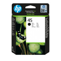 ORIGINAL HP Cartuccia d'inchiostro nero 51645AE 45 ~930 Seiten 42ml