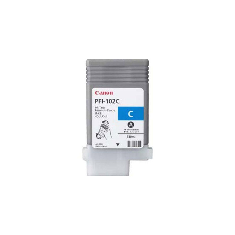 CANON SERBATOIO INCH. CIANO PFI-102C SINGOLO (130ml) 0896B001 x iPF 610/710/720/605/510