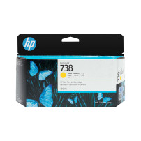 ORIGINAL HP Cartuccia d'inchiostro giallo 498N7A 738 130ml