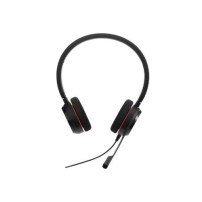 Cuffia professionale Jabra EVOLVE 20 MS Duo USB, Canc. rumore,tasto "Mute",certif. Microsoft - GRANZIA CASCO 2 ANNI