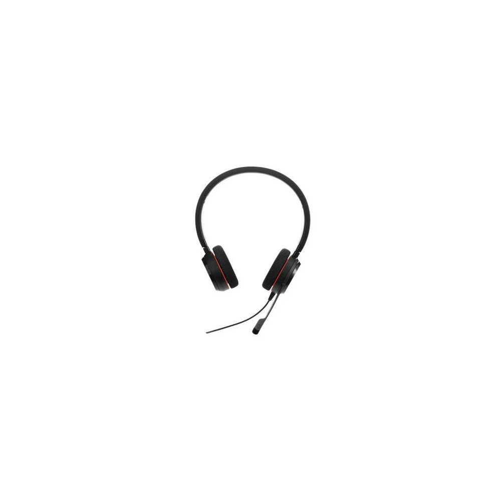 Cuffia professionale Jabra EVOLVE 20 MS Duo USB, Canc. rumore,tasto "Mute",certif. Microsoft - GRANZIA CASCO 2 ANNI