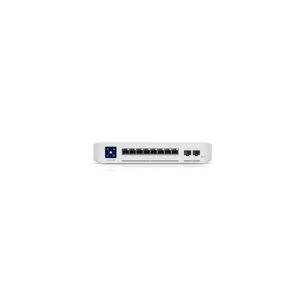 UBIQUITI SWITCH USW-Enterprise-8-PoE 8 PORTE LAN GIGABIT POE+ Budget 120W + 2 Porte 10G SFP+ L3