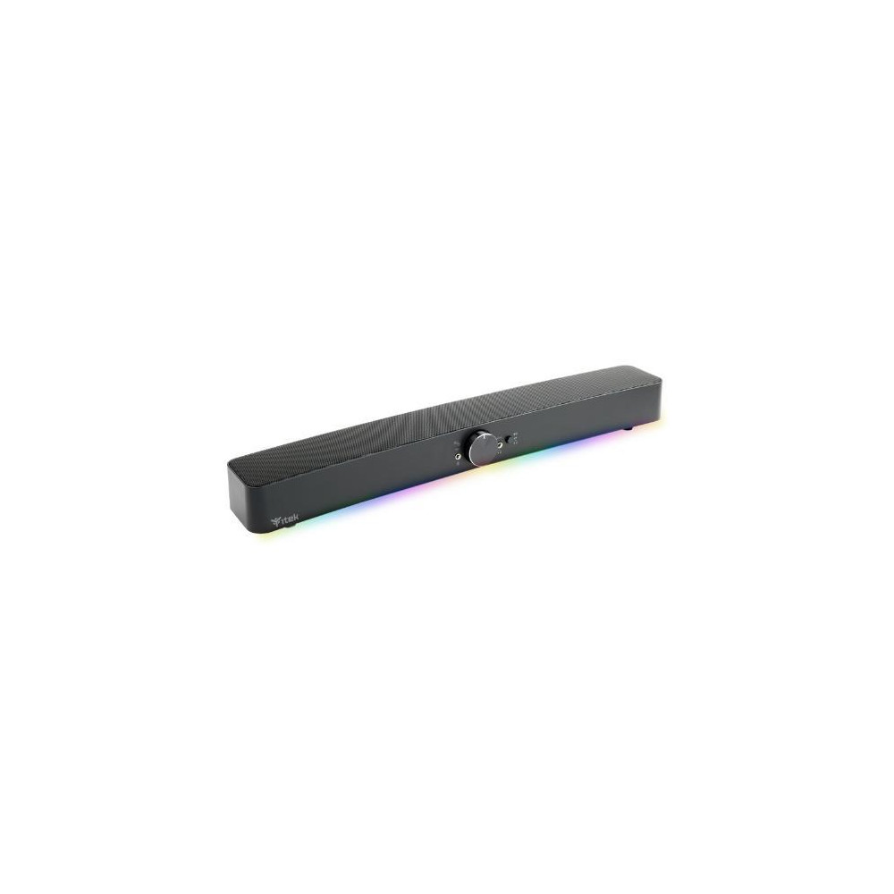 SOUNDBAR ITEK S100 GAMING - RGB CON TASTO ON-FF, BLUETOOTH, Jack 2x3.5mm, USCITA MIC E CUFFIE - ITSDS100