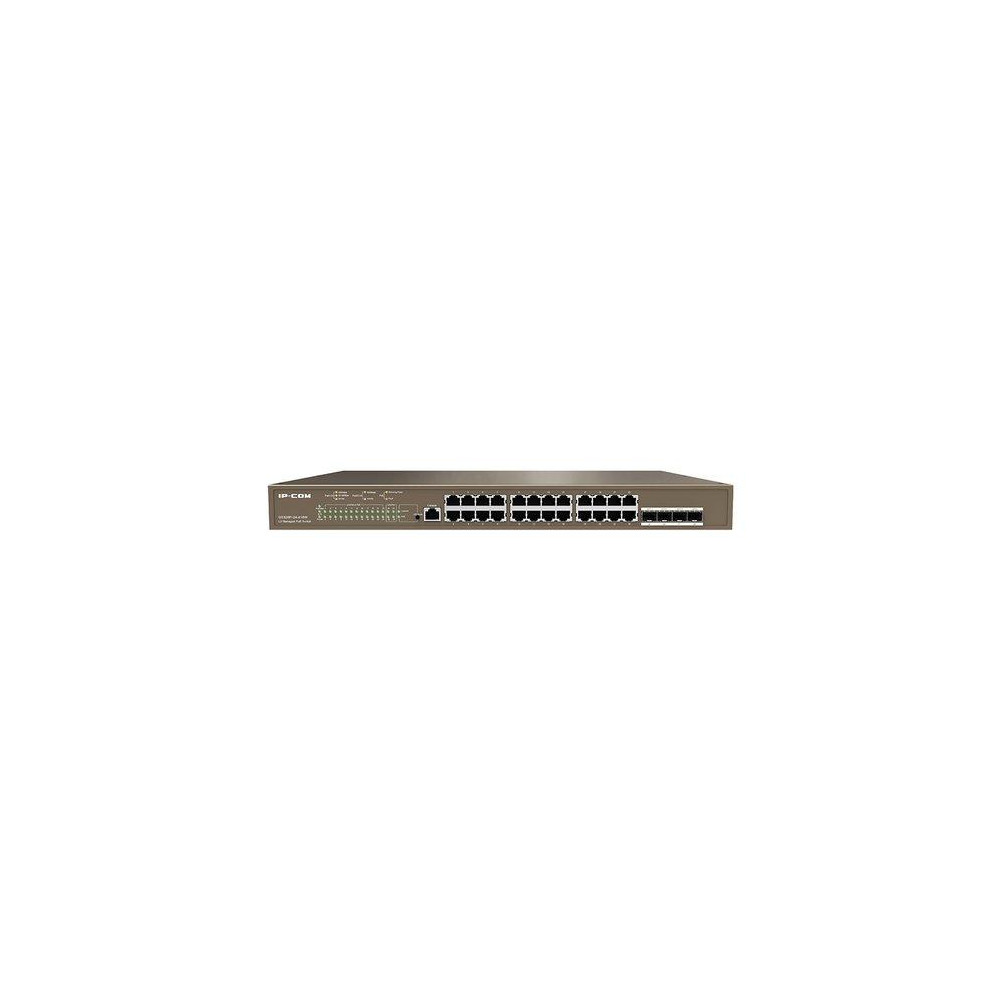 SWITCH IP-COM G5328P-24-410W 24P GIGABIT PoE+4P SFP, L3 MANAGED, Max PoE output power:370W max PoE output x Porta:30W