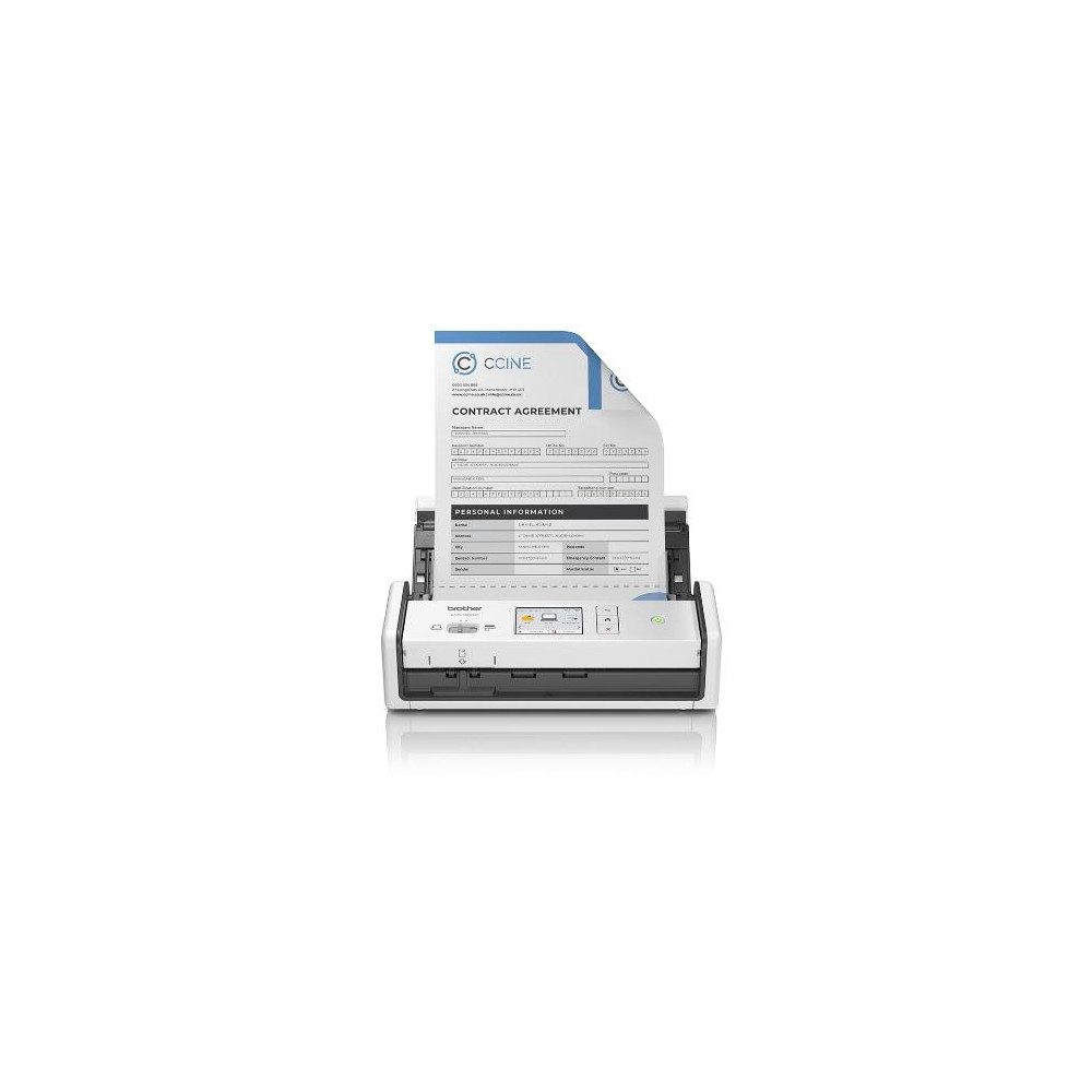 SCANNER BROTHER ADS-1800W A4 30PPM DADF 20FF USB 2.0 WiFi Display Touch 7.1cm