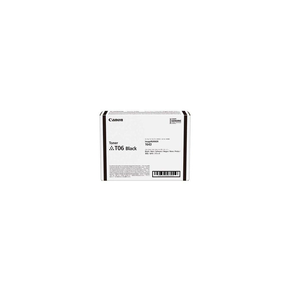 TONER CANON T06 Black 20.500PP X iR1643if i-SENSYS X 1643P (include il tamburo) 3526C002