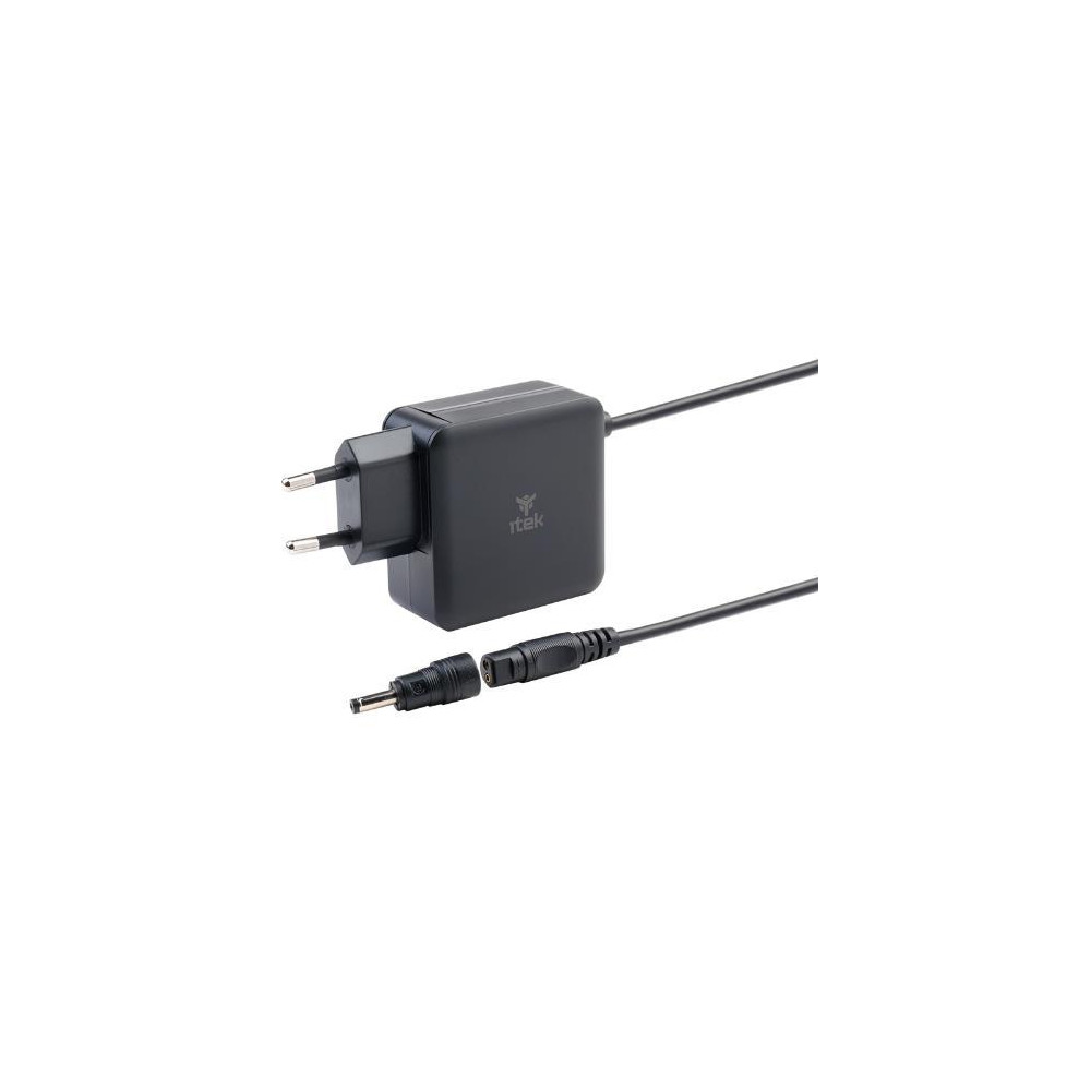 ALIMENTATORE UNIVERSALE 65W ITEK x NOTEBOOK DA 65W Tecnologia GaN, Super Slim, 8 connettori - ITNBAW65
