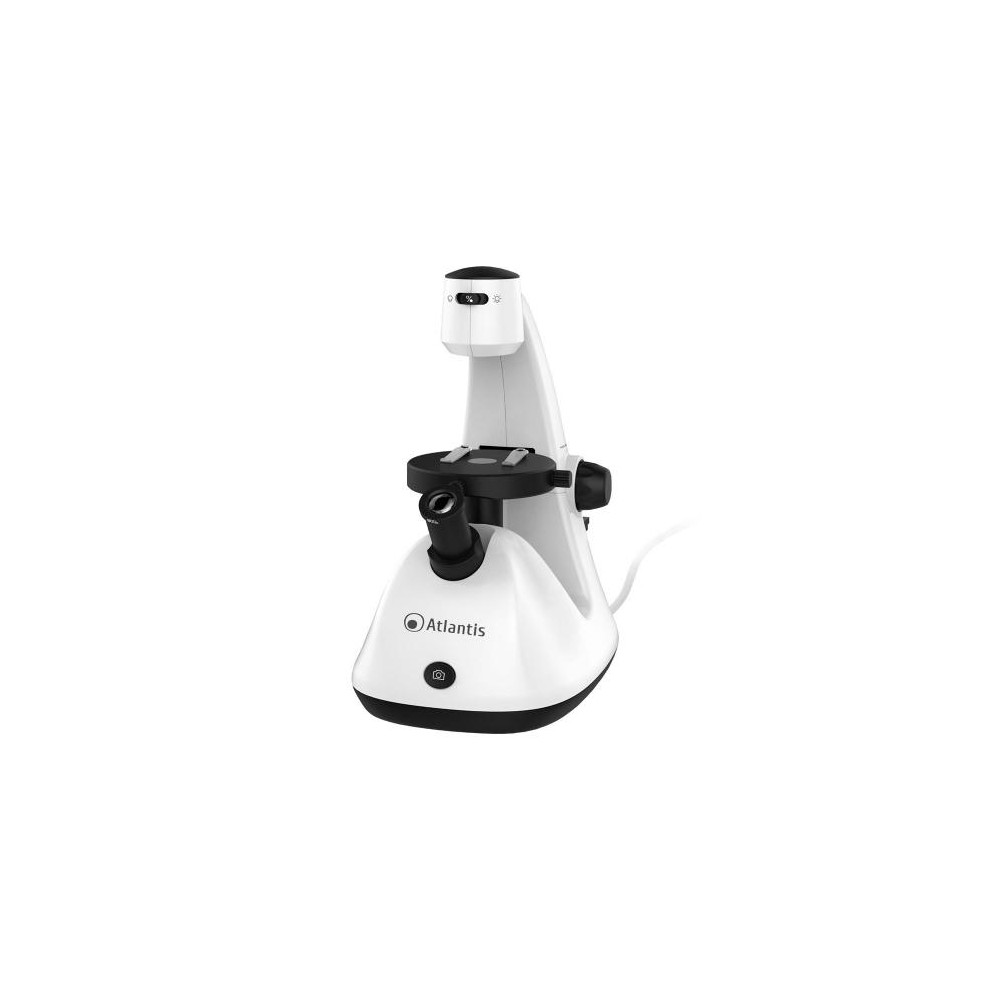 MICROSCOPIO Invertito Digitale ATLANTIS E45-MS729 USB UXGA 1600x1200 Ottica con fattore di ingradimento a 1300x CMOS