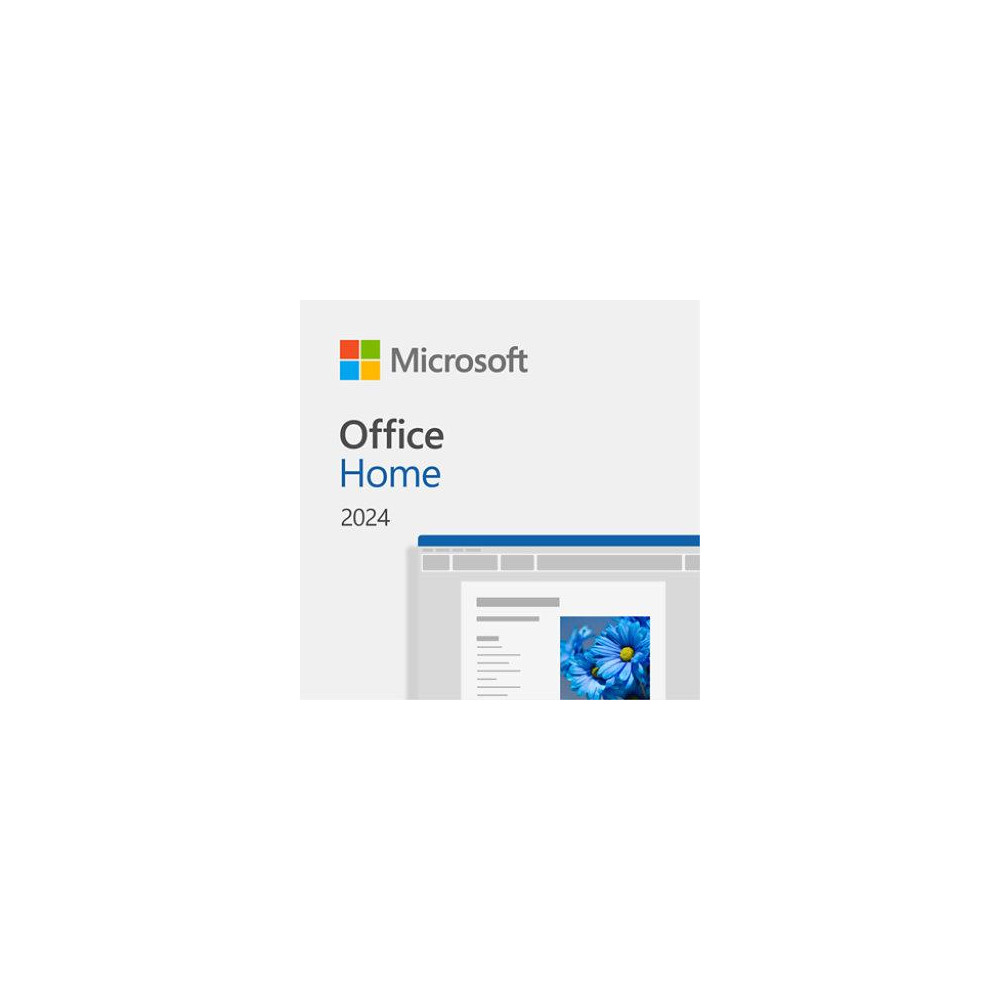 MICROSOFT Office Home 2024 Italian Eurozone Medialess Word Excel PowerPoint EP2-06856