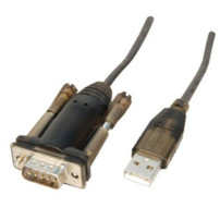 ADATTATORE LINDY USB "A" MASCHIO a RS232 Seriale 9pin MASCHIO compatibile con Windows e Mac