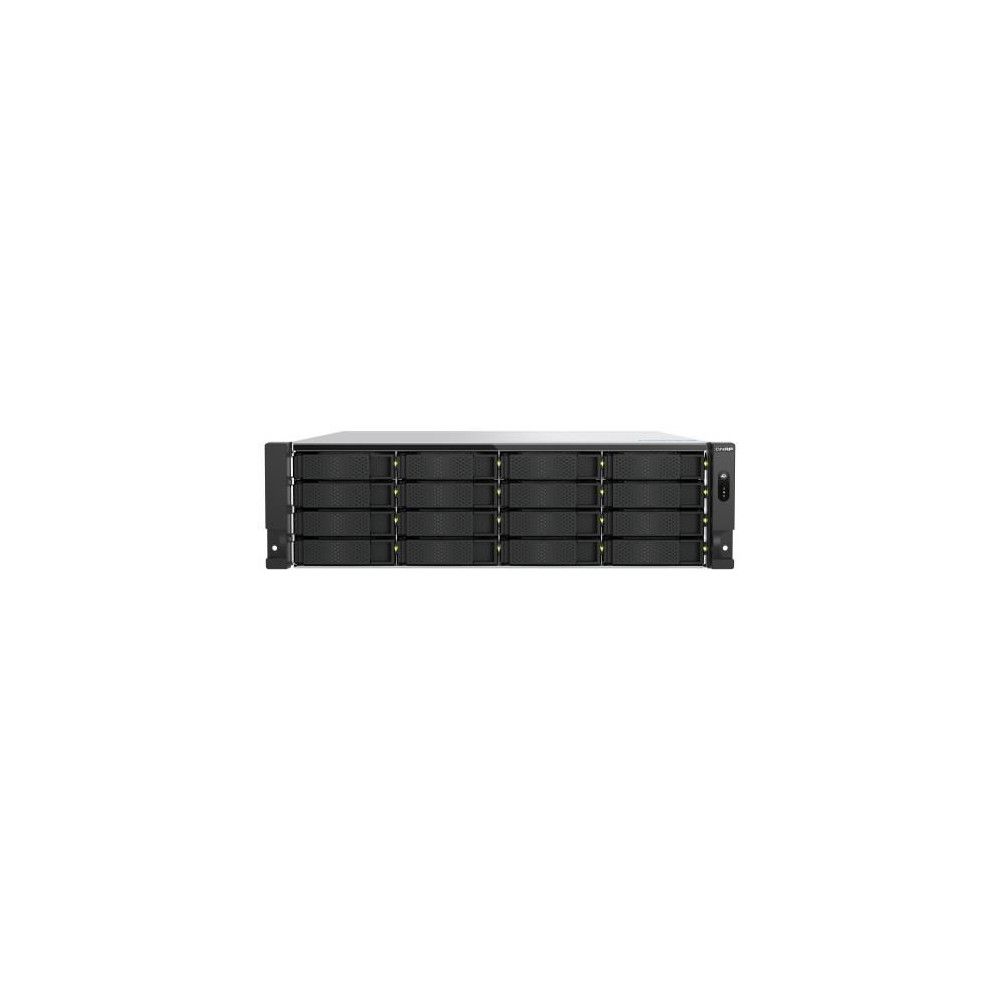 NAS RACK 3U QNAP TS-h1677AXU-RP-R7-32G 16HD 3,5"/2,5" 3U 2x10GB BaseT 2x2.5GB 4P USB3.2 32GB DDR4 AMD Ryzen 7000 8C 2x550W
