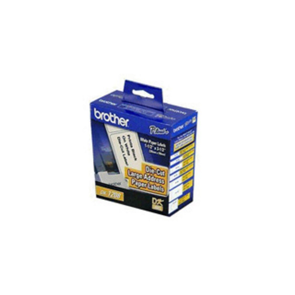 ETICHETTE BROTHER DK-11208 CONF.400PZ ADESIVE 38x90mm X QL-500 QL-550 QL-560 QL-570 QL-700 QL-710W QL-800 QL-810W