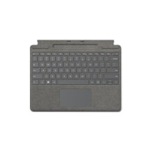 Microsoft Surface Pro - Tastiera con alloggiamento penna Platino 8XA-00247 8XA-00247 MICROSOFT