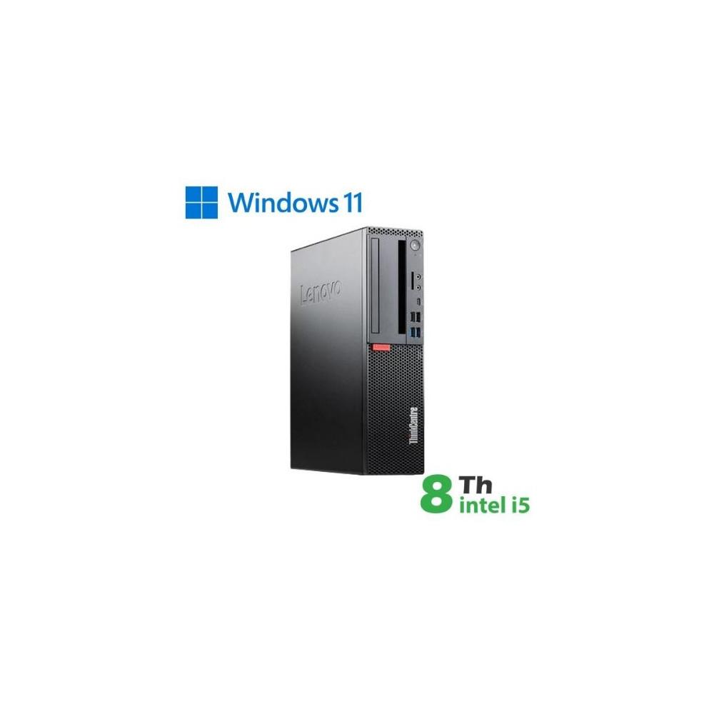 PC LENOVO RINOVO REFURBISHED ThinkCentre M920S RN84522111 SFF i5-8x00 8GB SSD NEW 240GB W11P RN84522111 LENOVO REFURBISH