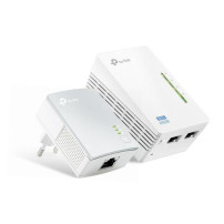 ADATTATORE POWERLINE TP-LINK WIRELESS N EXTENDER TL-WPA4220 KIT CONF.2PZ AV600 300Mbps 2 porte Ethernet
