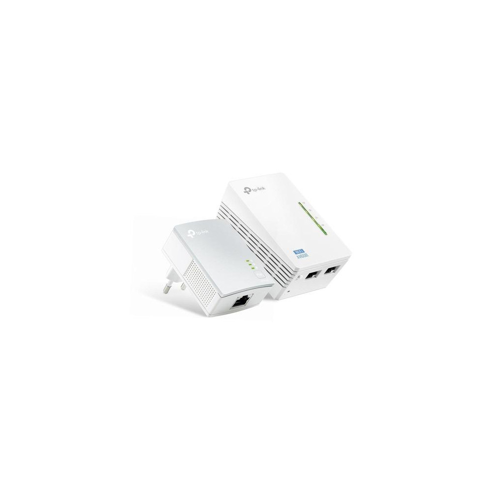ADATTATORE POWERLINE TP-LINK WIRELESS N EXTENDER TL-WPA4220 KIT CONF.2PZ AV600 300Mbps 2 porte Ethernet