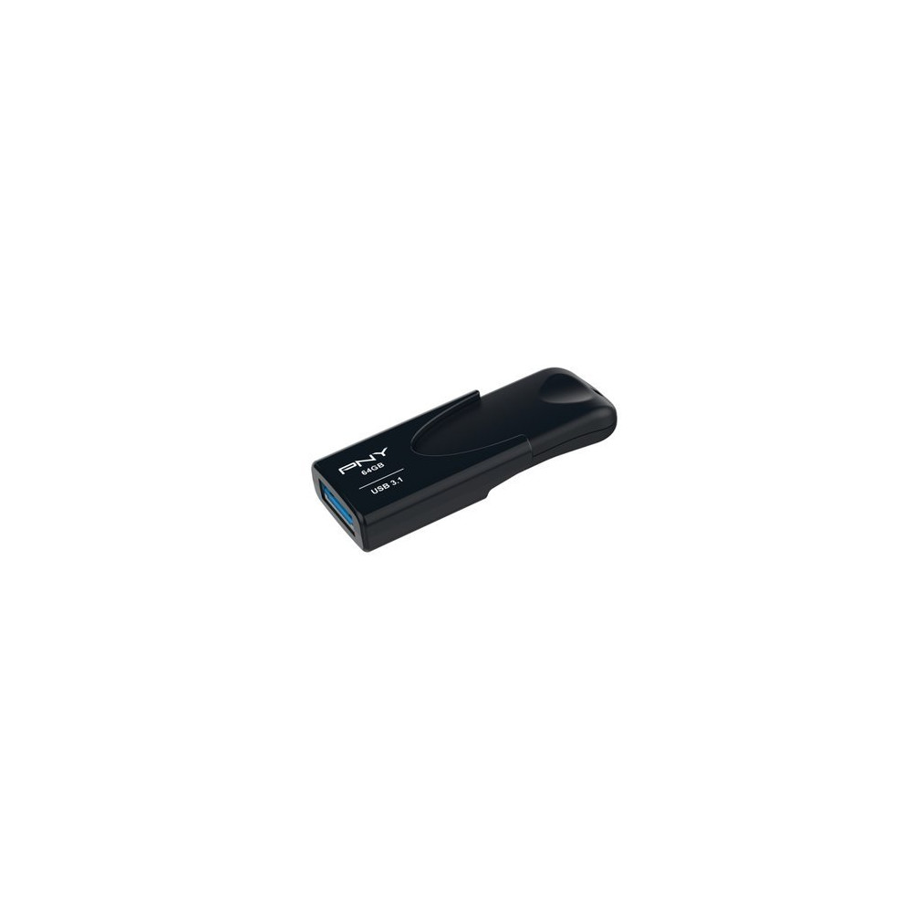 FLASH DRIVE PNY USB 3.0/3.1 64GB  "ATTACHE 4" - FD64GATT431KK-EF FD64GATT431KK-EF PNY