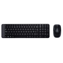 TASTIERA LOGITECH + MOUSE "Wireless Combo" MK220 NERO USB 920-003721 920-003721 LOGITECH