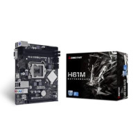 MB BIOSTAR H61MHV3 LGA 1155 H61 2DDR3 VGA+HDMI PCIE, 4*SATA mATX H61MHV3 BIOSTAR