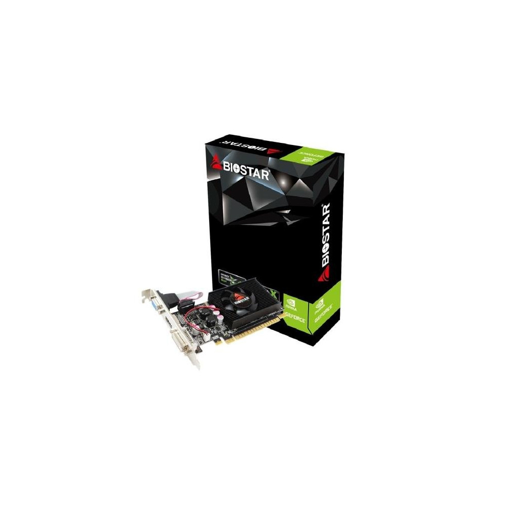SVGA BIOSTAR NVIDIA GT610-2GB D3 LP 2GB DDR3 64Bit VGA+DVI+HDMI PCI-E VN6103THX6 BIOSTAR