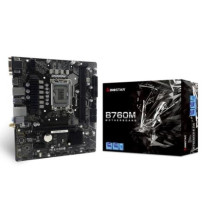 MB BIOSTAR B760MX2-E LGA1700 (RAPTOR LAKE) 2DDR5 VGA+HDMI+DVI PCIE , 4*SATA,M.2, mATX B760MX2-E BIOSTAR