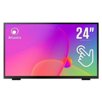 MONITOR ATLANTIS TOUCH LED 23,8" Wide A05-T24A-VHDM 1920x1080 8ms 220/212 cd/m² 3000:1 (10M:1) VESA MM VGA HDMI DP 10 Tocchi