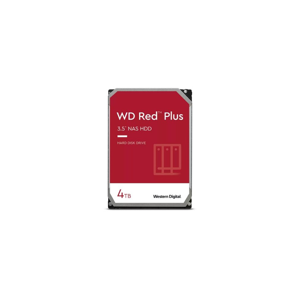 HD WD SATA3 4TB 3.5" RED PLUS INTELLIPOWER 256mb cache 24x7 - NAS HARD DRIVE - WD40EFPX WD40EFPX WD