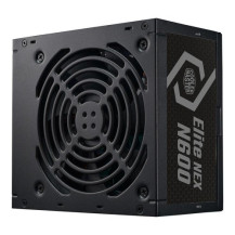 ALIMENTATORE COOLER MASTER 600W ATX ELITE NEX PFC ATTIVO EFFICIENZA >75%2 40VAC FAN120MM - MPW-6001-ACBN-BEU MPW-6001-ACBN-BEU C